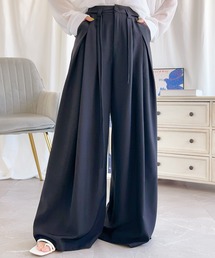 aimoha | 【aimoha】ハイウエストタックドレープパンツ(その他パンツ)