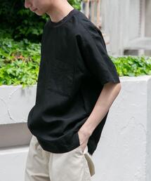 FORK&SPOON | FORK&SPOON　リネン混ショートスリーブプルオーバー(Tシャツ/カットソー)