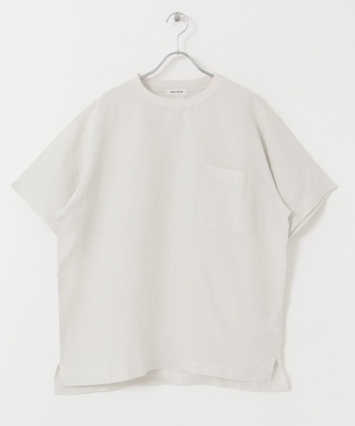 【セール】FORK&SPOON リネン混ショートスリーブプルオーバー（Tシャツ/カットソー）｜FORK&SPOON（フォークアンドスプーン）