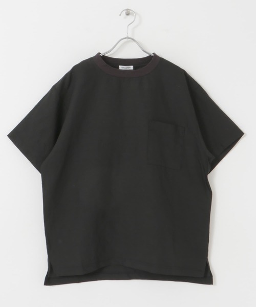 【セール】FORK&SPOON リネン混ショートスリーブプルオーバー（Tシャツ/カットソー）｜FORK&SPOON（フォークアンドスプーン）