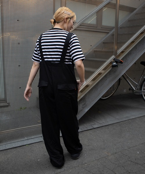 UNIVERSAL OVERALL（ユニバーサルオーバーオール）の「RETRO BORDER TEE（Tシャツ/カットソー・レディース・ホワイト×ブラック/ブルー系その他2/グレー系その他・M/L）」の21枚目の写真