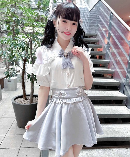 ROJITA（ロジータ）の「サイドハートバックルスカパン（スカート・レディース・ブラック/グレー/ピンク・FREE）」の13枚目の写真