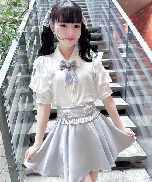 ROJITA（ロジータ）の「サイドハートバックルスカパン（スカート・レディース・ブラック/グレー/ピンク・FREE）」の16枚目の写真