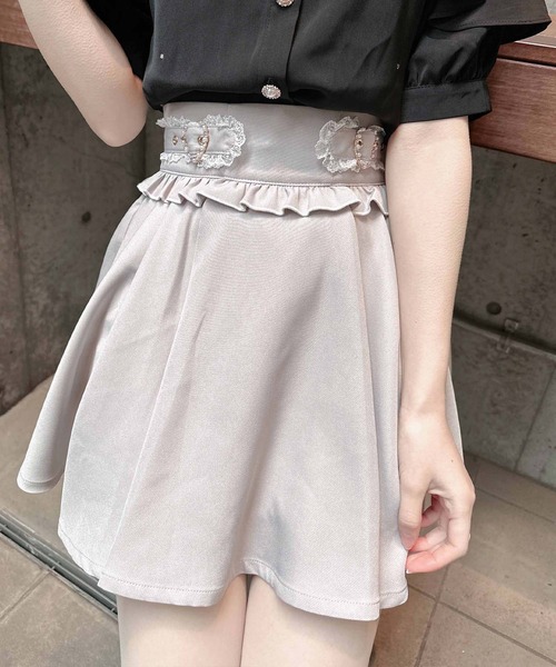 ROJITA（ロジータ）の「サイドハートバックルスカパン（スカート・レディース・ブラック/グレー/ピンク・FREE）」の19枚目の写真