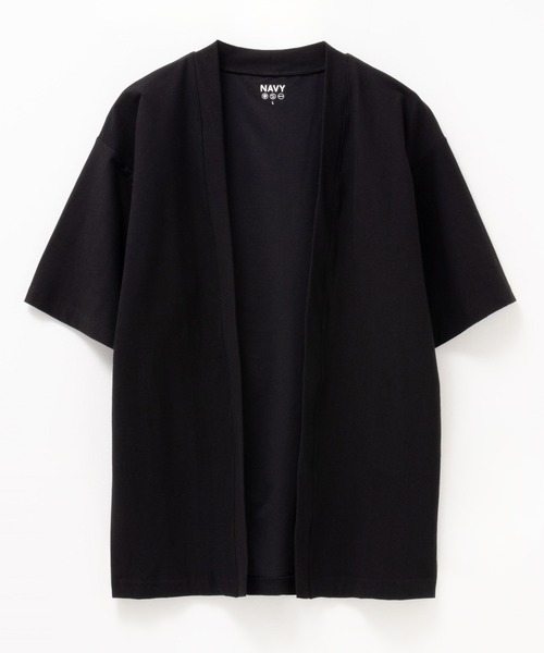 NAVY(ネイビー)の「冷感ボタンレスカーディガン(カーディガン/ボレロ・メンズ・ブルー/ブラウン/ブラック・M/S/XXL/XL/L)」の13枚目の写真