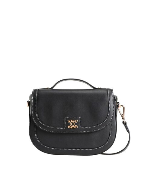 dazzlin（ダズリン）の「ブローチハーフムーンバッグ（ハンドバッグ・レディース・グリーン/アイボリー/ブラック・FREE）」の15枚目の写真