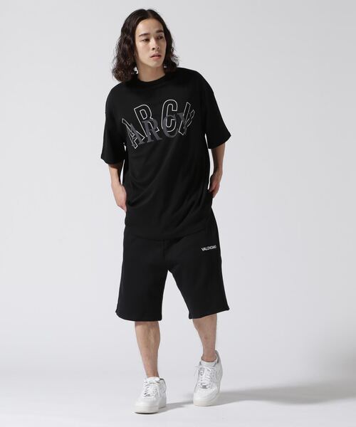 DANKE SCHON(ダンケシェーン)の「DankeSchon×A4A/ダンケシェーン×エーフォーエー/ARCV SMOOTH S/S TEE(Tシャツ/カットソー・メンズ・ホワイト/ブラック・M/L)」の4枚目の写真