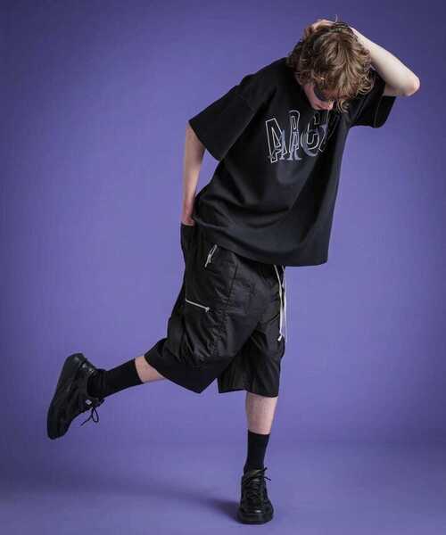 DANKE SCHON(ダンケシェーン)の「DankeSchon×A4A/ダンケシェーン×エーフォーエー/ARCV SMOOTH S/S TEE(Tシャツ/カットソー・メンズ・ホワイト/ブラック・M/L)」の5枚目の写真