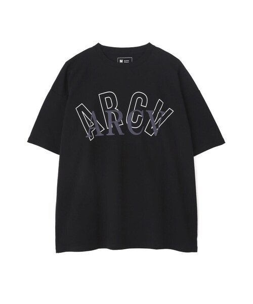 DANKE SCHON(ダンケシェーン)の「DankeSchon×A4A/ダンケシェーン×エーフォーエー/ARCV SMOOTH S/S TEE(Tシャツ/カットソー・メンズ・ホワイト/ブラック・M/L)」の6枚目の写真