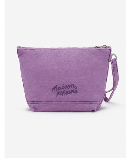 Maison Kitsune（メゾンキツネ）の「FOX HEAD ZIPPED POUCH（ポーチ
