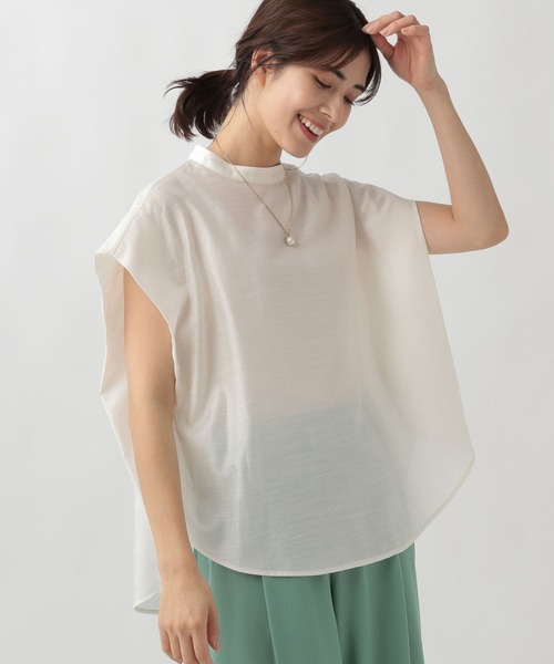 【セール】シア袖フレアブラウス/114473（シャツ/ブラウス）｜Elura（エルーラ）