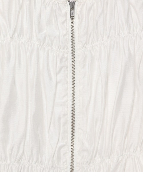 mysty woman（ミスティウーマン）の「シャーリングドロストブルゾン　128552（ブルゾン・レディース・ブラック/ライトグレー/オフホワイト・FREE）」の20枚目の写真