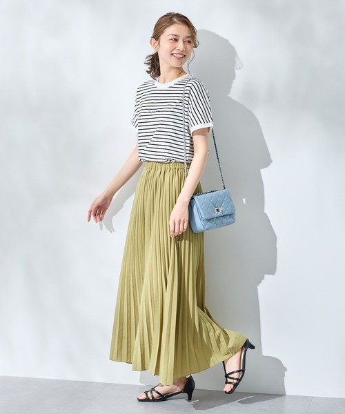 Honeys（ハニーズ）の「ロゴ刺繍Ｔシャツ（Tシャツ/カットソー・レディース・ホワイト/ホワイト系その他/スミクロ/ミント/ホワイト×レッド・S/M/L/LL）」の15枚目の写真