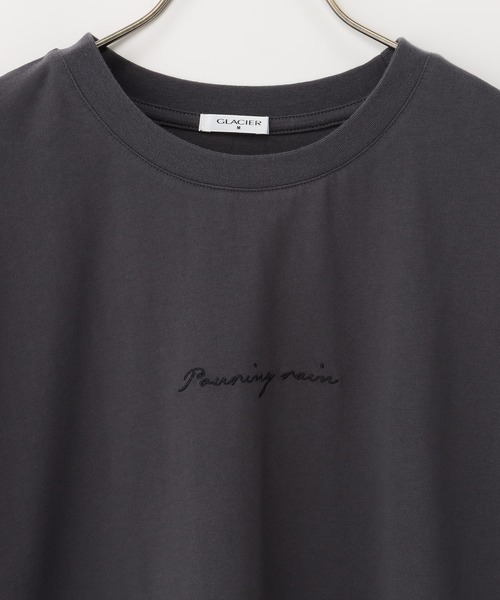 Honeys（ハニーズ）の「ロゴ刺繍Ｔシャツ（Tシャツ/カットソー・レディース・ホワイト/ホワイト系その他/スミクロ/ミント/ホワイト×レッド・S/M/L/LL）」の21枚目の写真