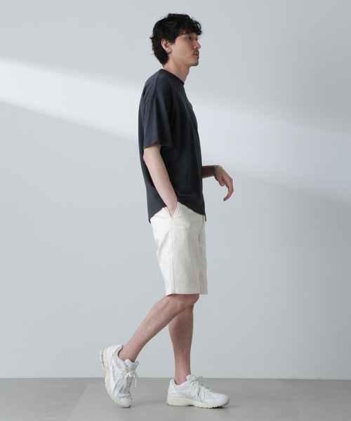 NANO universe（ナノユニバース）の「「MC」coveross(R)イージーショーツ（その他パンツ・メンズ・オフホワイト/チャコール・S/M/L）」の20枚目の写真