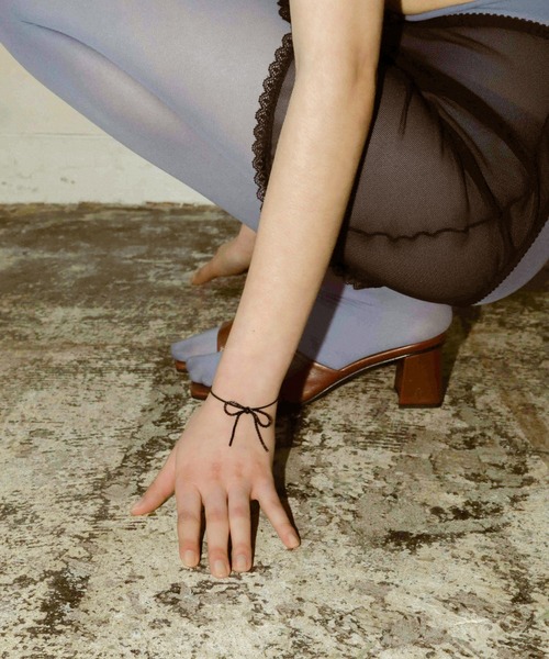 GOLDY（ゴールディ）の「メタル チェーン リボン アンクレット & ブレスレット（ブレスレット・レディース・ゴールド/シルバー/ブラック・FREE）」の15枚目の写真