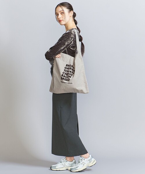 beej（ビージ）の「＜beej＞サンドイッチ ワンショルダーバッグ（ショルダーバッグ・レディース・ブラウン/ライトグレー・FREE）」の9枚目の写真