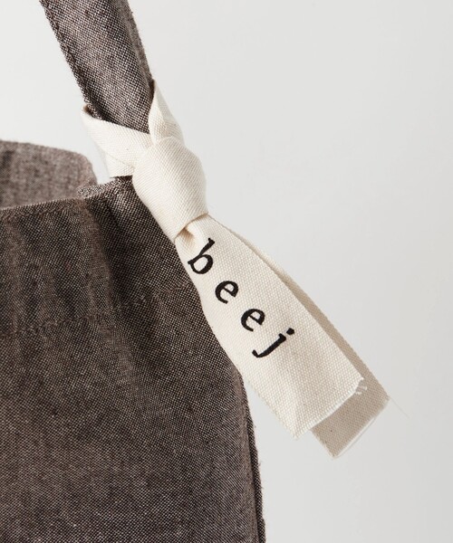 beej（ビージ）の「＜beej＞サンドイッチ ワンショルダーバッグ（ショルダーバッグ・レディース・ブラウン/ライトグレー・FREE）」の17枚目の写真