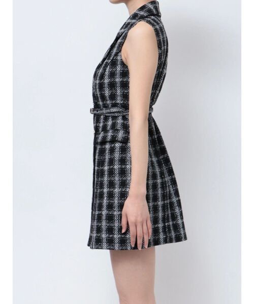 【セール】ツイードノースリミニワンピース(ワンピース)|RESEXXY(リゼクシー) 【セール】ツイードノースリミニワンピース(ワンピース)|RESEXXY(リゼクシー)