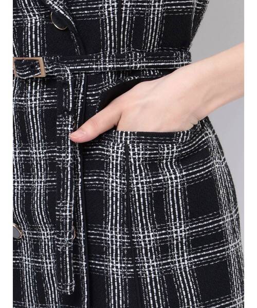 【セール】ツイードノースリミニワンピース(ワンピース)|RESEXXY(リゼクシー) 【セール】ツイードノースリミニワンピース(ワンピース)|RESEXXY(リゼクシー)