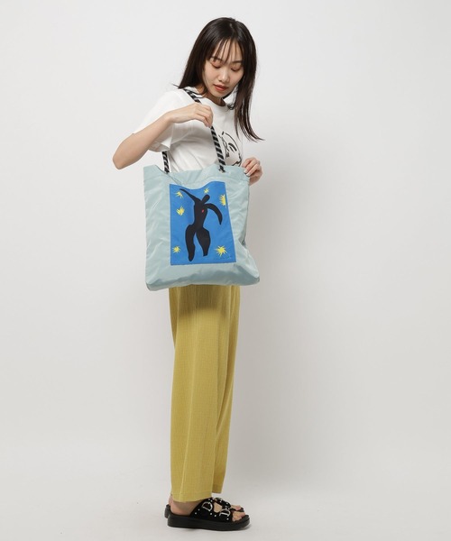 niko and...（ニコアンド）の「【Henri Matisse(アンリ・マティス)】トートバッグ（トートバッグ・レディース・ブルー/チャコール/グレー・0）」の18枚目の写真