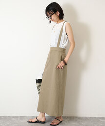 【新品】SLOBE IENAリネン混TRサスペンダー付きペンシルスカート SLOBE IENAリネン混TRサスペンダー付きペンシルスカート - メルカリ