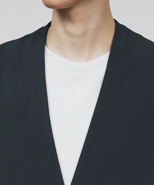 tk.TAKEO KIKUCHI(ティーケータケオキクチ)の「◆360度ストレッチノーカラージャケット(ノーカラージャケット・メンズ・ブラック/グレー/ブルー系その他・02/03/04)」の16枚目の写真