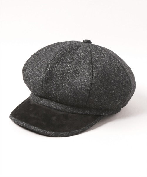 CA4LA（カシラ）の「TWEED CORDELL 9（キャスケット・メンズ・ベージュ/ブラック系その他2/ブラック/グレー・M/L）」の3枚目の写真