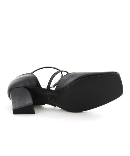 HIMIKO（ヒミコ）の「【Made in Japan】ダブルベルトセパレートパンプス/641325（パンプス・レディース・プラチナム/ブラック系その他/ブラック・22.0cm/23.0cm/24.0cm/22.5cm/23.5cm/24.5cm/25.0cm）」の14枚目の写真