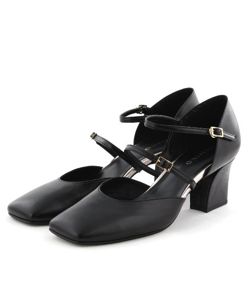 HIMIKO（ヒミコ）の「【Made in Japan】ダブルベルトセパレートパンプス/641325（パンプス・レディース・プラチナム/ブラック系その他/ブラック・22.0cm/23.0cm/24.0cm/22.5cm/23.5cm/24.5cm/25.0cm）」の15枚目の写真