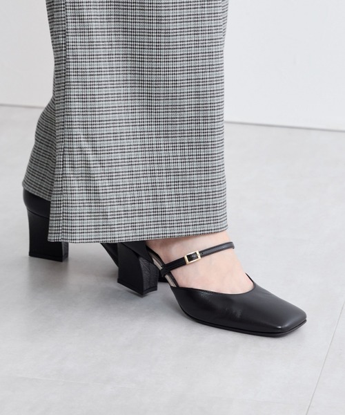 HIMIKO（ヒミコ）の「【Made in Japan】ダブルベルトセパレートパンプス/641325（パンプス・レディース・プラチナム/ブラック系その他/ブラック・22.0cm/23.0cm/24.0cm/22.5cm/23.5cm/24.5cm/25.0cm）」の21枚目の写真