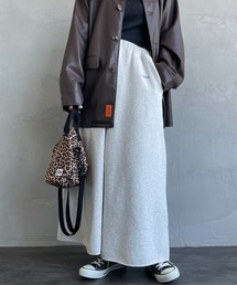 [HEALTHKNIT/ヘルスニット] 別注 クラシックスウェット マキシ丈フレアスカート