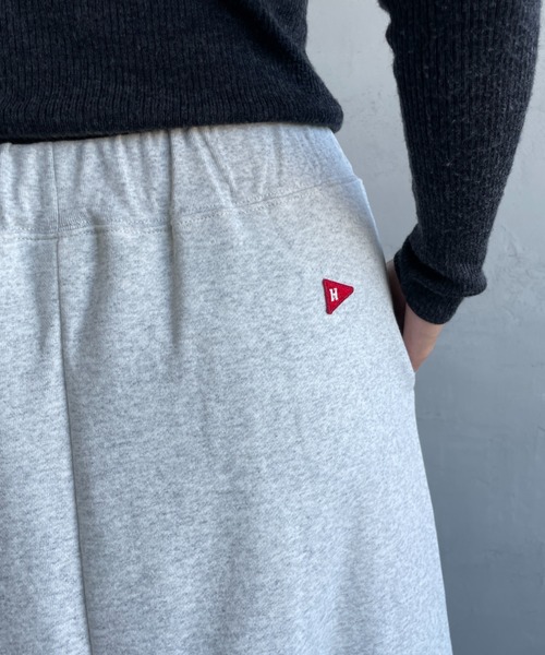 Healthknit（ヘルスニット）の「[HEALTHKNIT/ヘルスニット] 別注 クラシックスウェット マキシ丈フレアスカート（スカート・レディース・ピンク/チャコール/ブルー/グレー/レッド・M/S）」の20枚目の写真