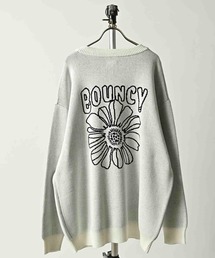 06A08 美品 XL『エトロ』リネン タイガー フラワー 虎花 ニットセーター ニット/セーター - FLAGS Online/フラッグス オンライン