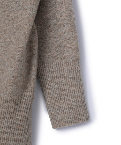 VIS(ビス)の「【2WAY】ミックスヤーンオフショルダーニット(ニット/セーター・レディース・チャコールグレー/ベージュ/キナリ・FREE)」の22枚目の写真