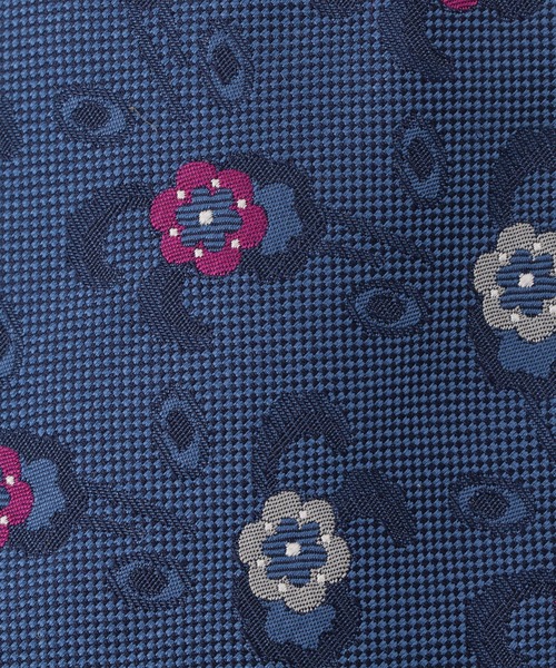 MONSIEUR NICOLE（ムッシュニコル）の「【ex/tra】フラワードット ネクタイ（ネクタイ・メンズ・ブルー/オレンジ/ダークネイビー/ネイビー・FREE）」の5枚目の写真