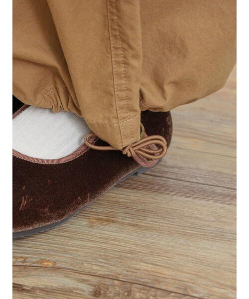 Samansa Mos2（サマンサ モスモス）の「◎サス付2WAYパラシュートパンツ（その他パンツ・レディース・ブラック/ベージュ/カーキ・F）」の10枚目の写真