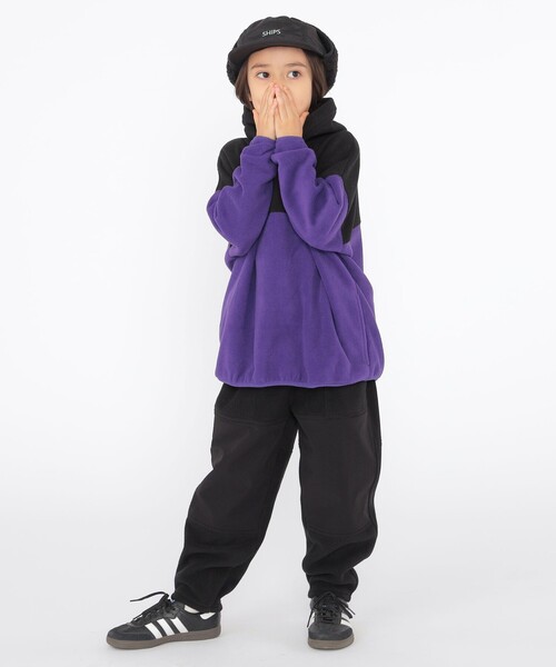 SHIPS（シップス）の「SHIPS KIDS:フライト キャップ（キャップ・キッズ・ブラック/ライトオリーブ・LARGE/MEDIUM）」の5枚目の写真