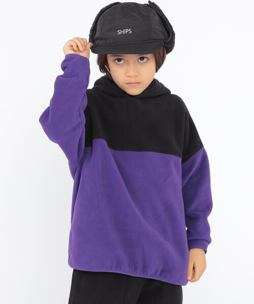SHIPS（シップス）の「SHIPS KIDS:フライト キャップ（キャップ・キッズ・ブラック/ライトオリーブ・LARGE/MEDIUM）」の8枚目の写真