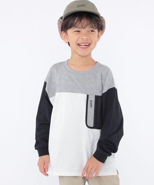 SHIPS（シップス）の「SHIPS KIDS:フライト キャップ（キャップ・キッズ・ブラック/ライトオリーブ・LARGE/MEDIUM）」の11枚目の写真