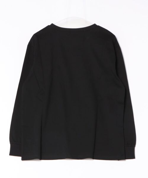 GOLDJAPAN(ゴールドジャパン)の「ロゴプリントロンT【大きいサイズ対応】(Tシャツ/カットソー・レディース・ブラック/ホワイト・LL/3L/4L/5L)」の21枚目の写真