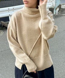 select MOCA|セレクトモカのニット/セーター(タートルネック select MOCA|セレクトモカのニット/セーター(タートルネック