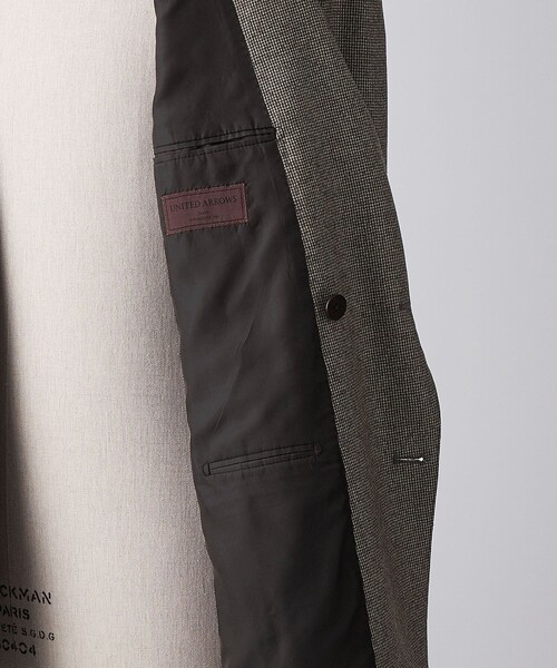 c*9様 SOVEREIGN ダブルブレストスーツ 44 ハウンドトゥース UNITED ARROWS（ユナイテッドアローズ）の「Vitale Barberis Canonic