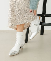 BAYFLOW | [安定感のある履き心地]ストラップミュール(パンプス)