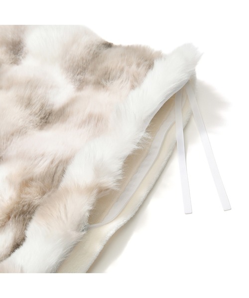 【雅】【Francfranc 】ポコモコファー 掛け布団カバー ダブル Amazon｜Francfranc フランフラン WARMY ポコモコファー