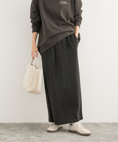 セール】ラメカットストレートスカート（スカート）｜URBAN RESEARCH