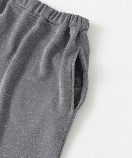 URBAN RESEARCH DOORS（アーバンリサーチドアーズ）の「ラメカットストレートスカート（スカート・レディース・ブラック/グレー・MEDIUM）」の4枚目の写真