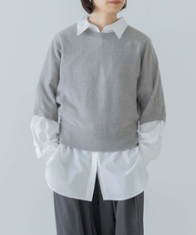 URBAN RESEARCH | ウールハーフスリーブドルマンニット(ニット/セーター)