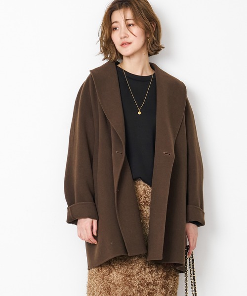 MICA&DEAL（マイカ＆ディール）の「ショールカラーコート（その他