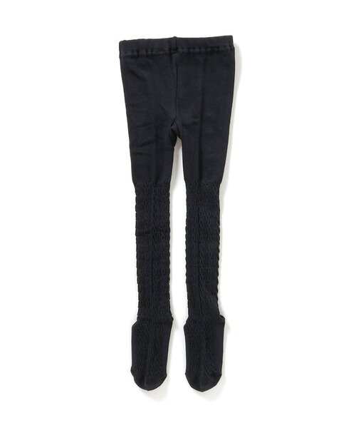 BREEZE(ブリーズ)の「ケーブル編みタイツ(タイツ/ストッキング・キッズ・チャコール/ローズ/アイボリー/カーキ・80/100/120/140)」の8枚目の写真